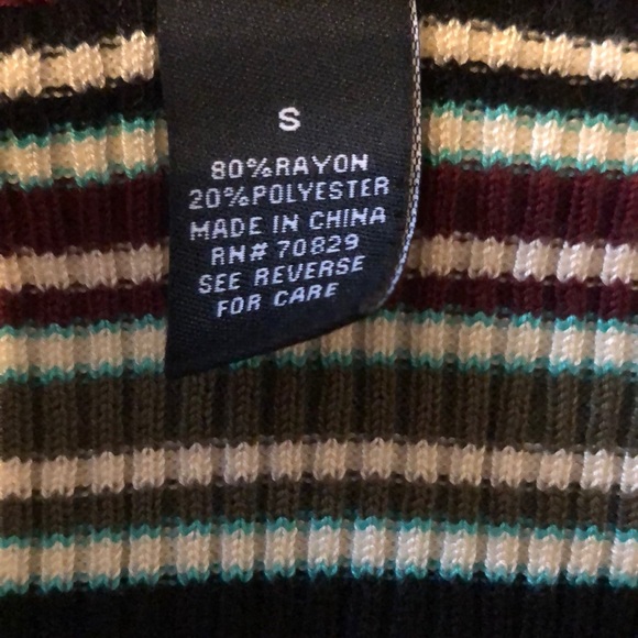 Striped rue21 Sweater Tank - Picture 4 of 5